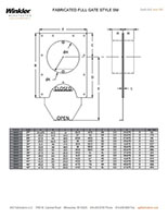 Custom Fabricated Full Blast Gates - 2