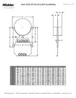 Cast Half Blast Gates - 2